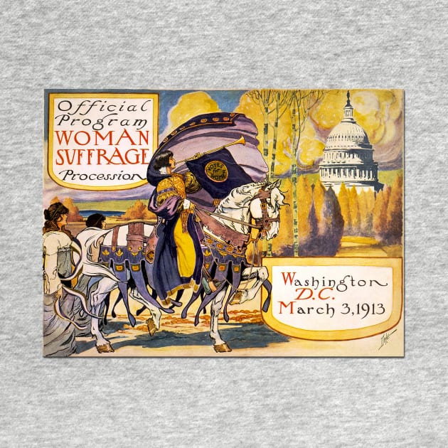 Women's March On Washington - Women's Suffrage - Votes For Women by maryhiroseartworks